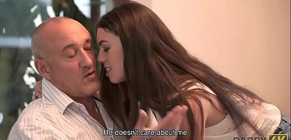 DADDY4K. Hot old and young sex gives Tiffany Doll a chance to reach orgasm